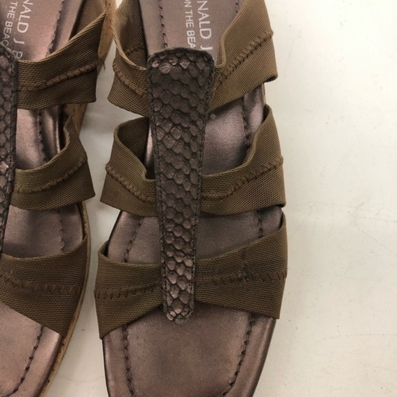 Donald J Pliner Clare cork platform slide sandals - Picture 3 of 10